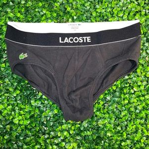 Men’s Black Briefs from Lacoste - M